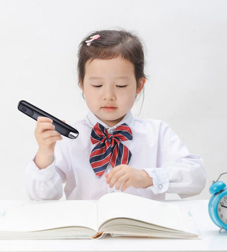 Translation Pen, Bolígrafo Traductor De Idioma, Memory Included Offline Photo Translation Service Electronic Smart Touchscreen Scanning Translation Pen (Black, Abs)