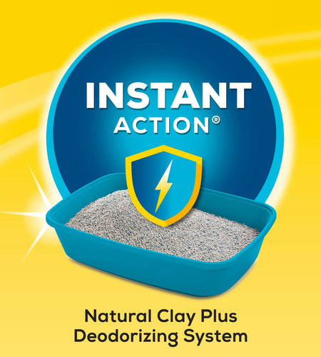 Purina  Instant Action Clumping Cat Litter, Floral Scent, 20 Lb Jug