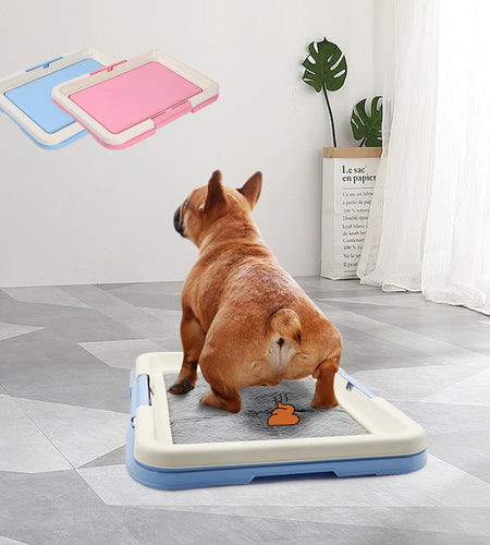 Portable Dog Training Toilet Indoor Dogs Potty Pet Toilet for Small Dogs Cats Cat Litter Box Puppy Pad Holder Tray Pet Supplies