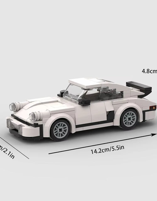 Load image into Gallery viewer, MOC Rally Racing Car Model, City Vehicle Building Set, Creative Garage Toys, Toy Assembly Vehicle Loved by Boys
