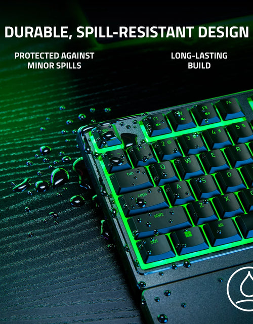 Load image into Gallery viewer, Ornata V3 X Full-Size Wired Membrane Gaming Keyboard for PC, Chroma RGB, Wrist Rest, Black
