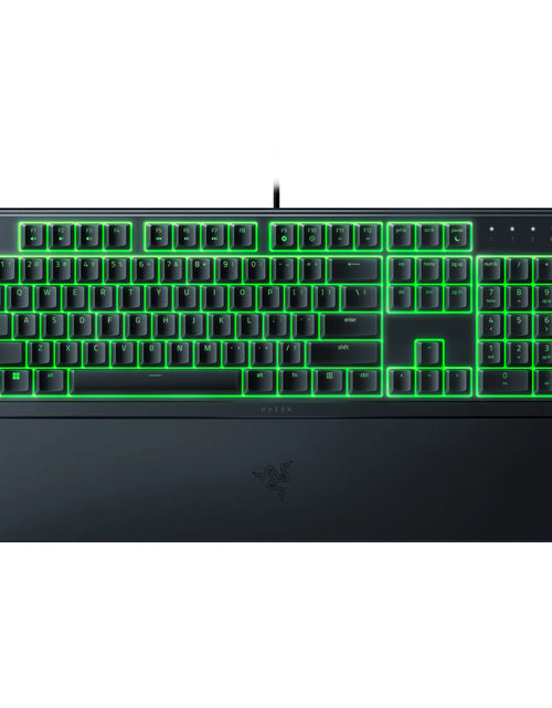 Load image into Gallery viewer, Ornata V3 X Full-Size Wired Membrane Gaming Keyboard for PC, Chroma RGB, Wrist Rest, Black
