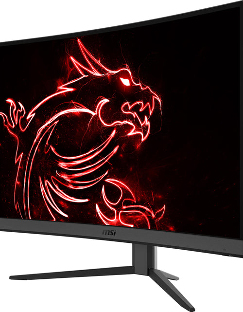 Load image into Gallery viewer, 31.5" Curved FHD (1920X1080) HDMI DP 165Hz 1Ms Freesync LCD Gaming Monitor - Optix G32C4W
